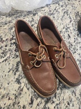 Sebago Docksides Leather Boat Shoes - Women's 9.5